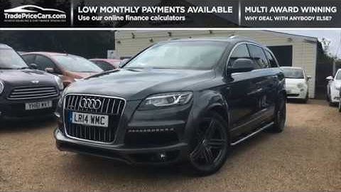 2014 AUDI Q7 3.0 TDI QUATTRO S LINE PLUS FOR SALE | CAR REVIEW VLOG