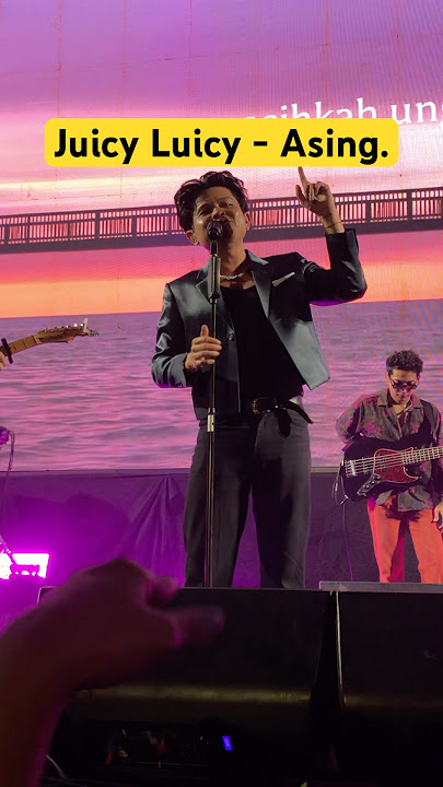 Juicy Luicy - Asing. - KONSER UNTUK KORBAN SAKIT HATI at Bengkel Space Jakarta
