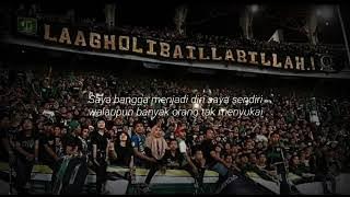 story wa suporter bola bertulis laagholibaillabillah #indonesiaart