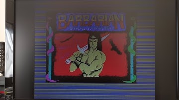 BARBARIAN - ZX spectrum VS Amstrad CPC VS Commodore 64