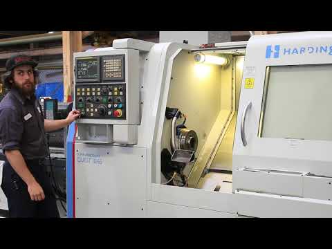 20.44'' Swing Hardinge Quest 10/65 CNC LATHE