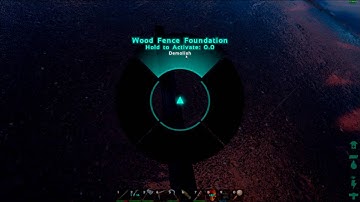 Ark Survival Evolved Tutorial - Placing Fence Foundations