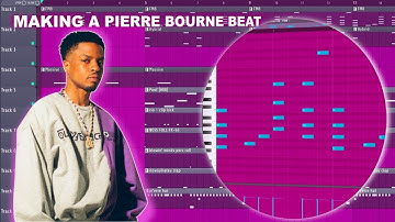 MAKING A PIERRE BOURNE TYPE BEAT | Fl Studio Beat Tutorial