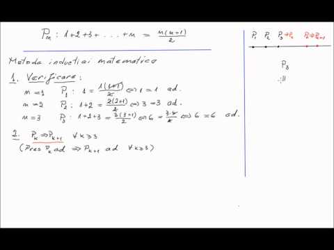 Metoda Inductiei Matematice 1 Youtube