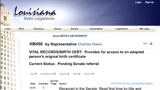 Adoptees Gain Access to Their Original Birth Certificate