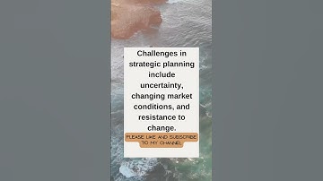 What are some challenges in strategic planning | The Strategy Implementation Challenge