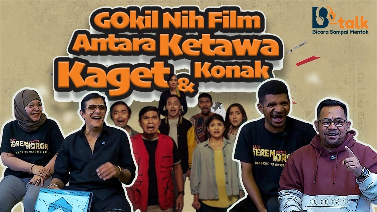 B-Talk Podcast | Antara Horor & lucu !! Gokil nih Film !! Yewen Wajah Seram Aslinya Kocak