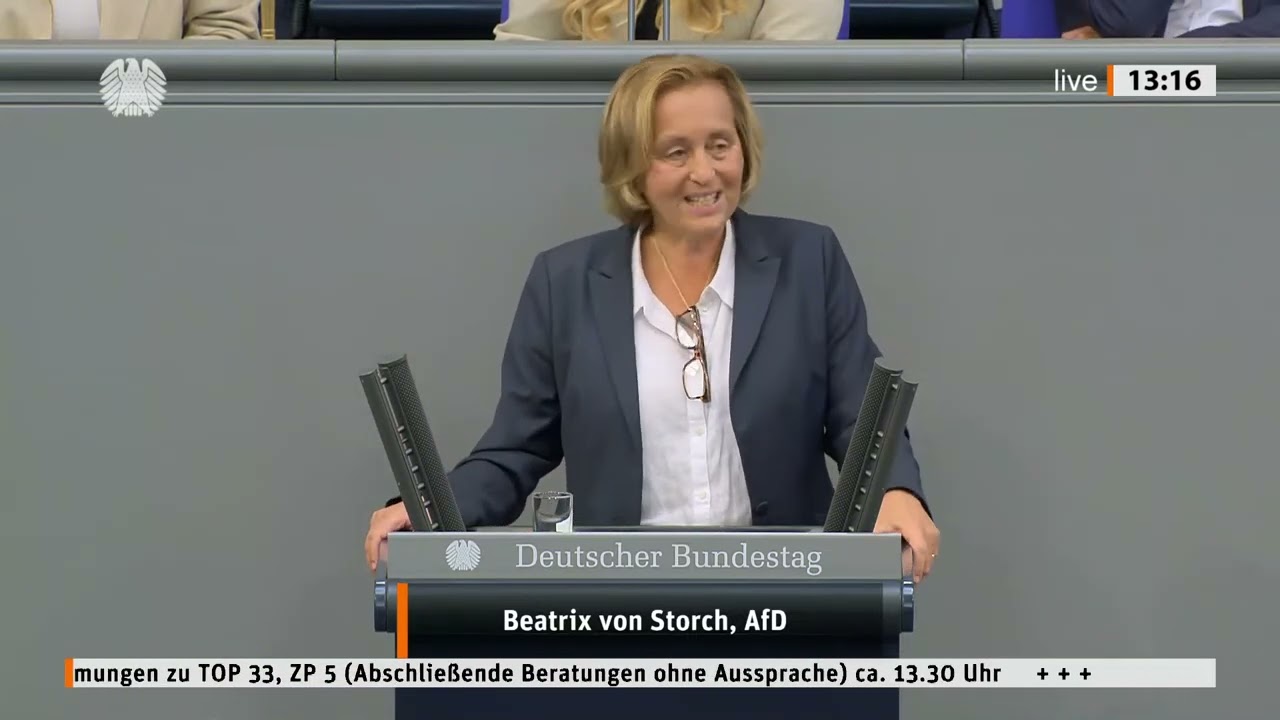 Krach im Bundestag. Bundestag-Eklat! AfD-Politikerin Beatrix von Storch schlägt Alarm 🚨