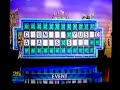 C-word on Wheel Of Fortune