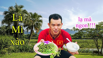Lá Mì Xào Hoa Đu Đủ - Khám Phá Đặc Sản Đắk Lắk #8