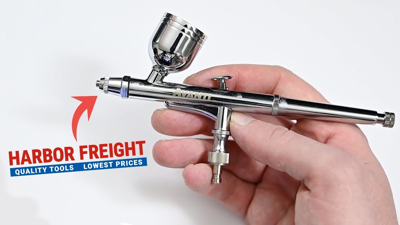 Harbor Freight's NEW Avanti AIRBRUSH - is it ANY GOOD?! 