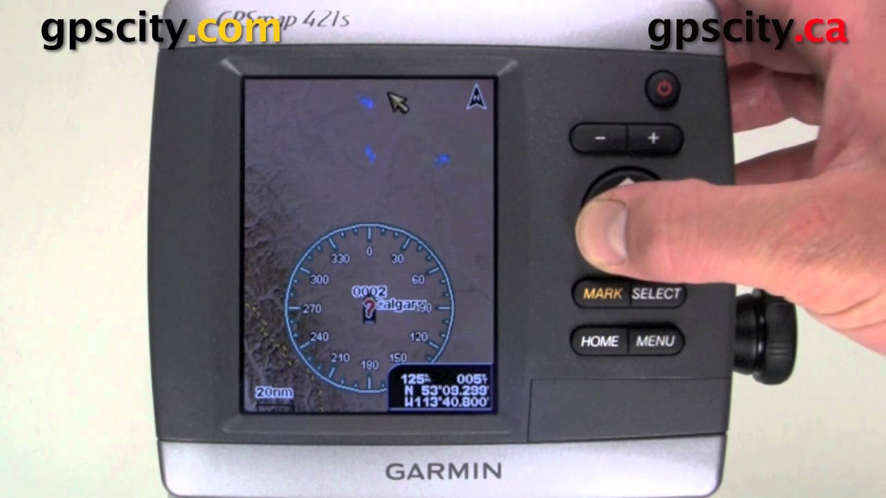 Garmin GPSMap 421s Video Manual - Inland Lakes card install YouTube