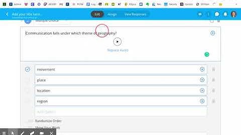 Adding Audio in Go Formative