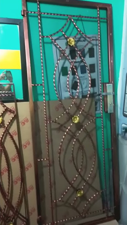 Teralis  jendela dan pintu kasa nyamuk besi ulir isi.