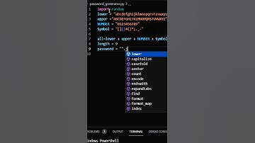 What?😯Python is soo Easy | Python Shortcut Tricks| Password Generator Using Python in Just 30 Second