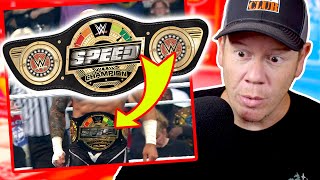 Reacting to WWE SPEED Title