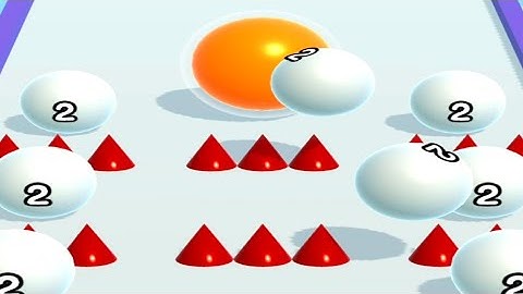 Ball Run 2048 Levels Gameplay Android, iOS Part - 32