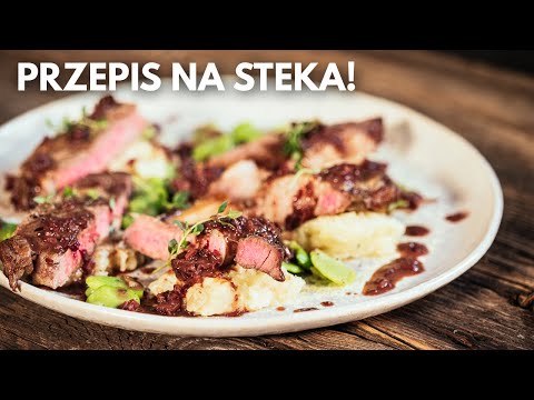 Wideo: Stek Amerykański Z Sosem Grzybowo-Czerwonym