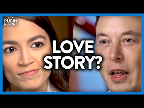 Hilarious Viral Clip of AOC & Elon Musk Apologizing & Falling In Love | DM CLIPS | Rubin Report