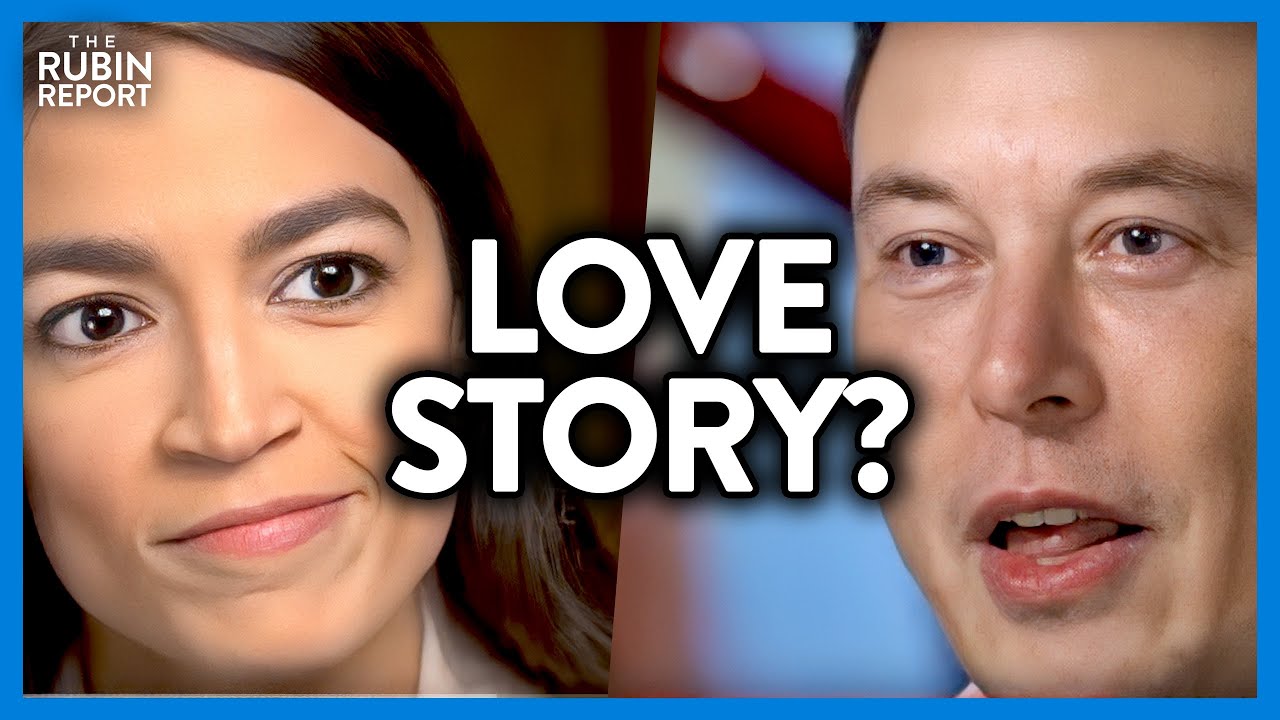 Hilarious Viral Clip of AOC & Elon Musk Apologizing & Falling In Love | DM CLIPS | Rubin Report