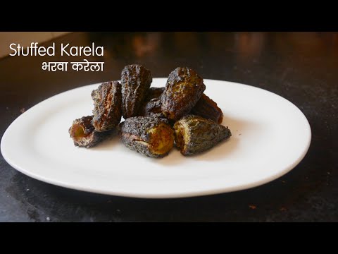 bharwa-karela-|-stuffed-karela-|-south-indian-recipes-|-veg-recipe