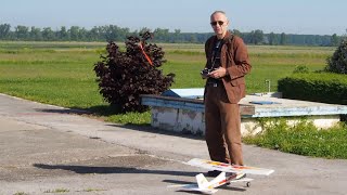 My Very First Flights With RC Airplane - Maiden of Multiplex MiniMag