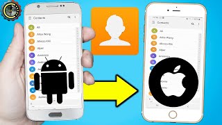 اسرع واسهل طريقة نقل الارقام (جهات الاتصال) من الاندرويد للايفون في ثواني وبدون برامج او كمبيوتر