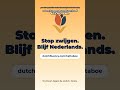 Hettaboe Scene 10: blijf Nederlands praten #Shorts