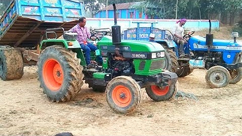 Eicher 650 | Sonalika 750 DI | Two amazing tractorvideo | Digital unload facility of tractor | part7