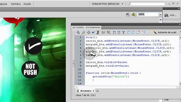 Tutoriales Flash CS4 - Creando Juego con Botones - Parte 3 - ActionScript 3