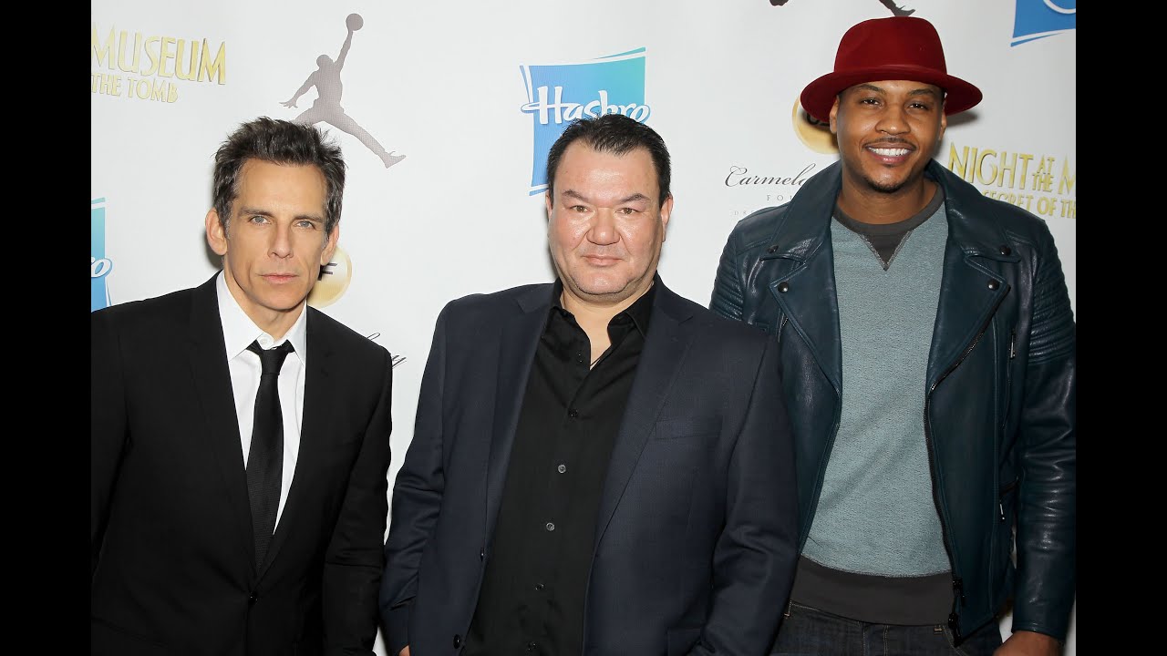 Ben Stiller and Patrick Gallagher join Carmelo Anthony for A Very Melo Christmas 2014 | ScreenSlam