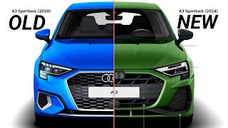 New 2024 Audi A3 Vs Old 2020 Audi A3 | Visual Compare