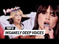 Unbelievably DEEP Voices in The Voice