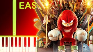 Opening Titles | KNUCKLES SERIES - EASY Piano Tutorial