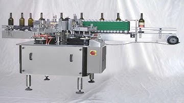 wet glue labeling machine automatic linear labeller equip cold paste labels applicator 全自動直線式漿糊貼標機