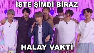 BTS agalarla pijama partisi 2