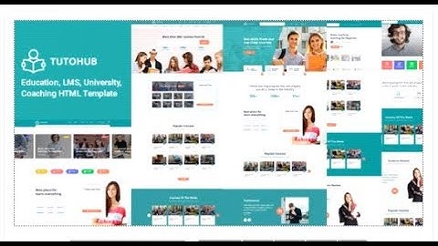 Tutohub - LMS Education HTML Template | Themeforest Templates