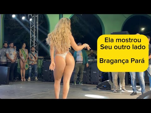 Desfile da modelo Agata Layla no Garota Pérola 2023