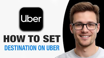 How To Set Destination on Uber Driver App (WORKING 2025!)