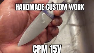 Some Handmade Custom Work with CPM 15V 'Thin to Win' by Big Brown Bear 5,487 views 2 years ago 3 minutes, 44 seconds