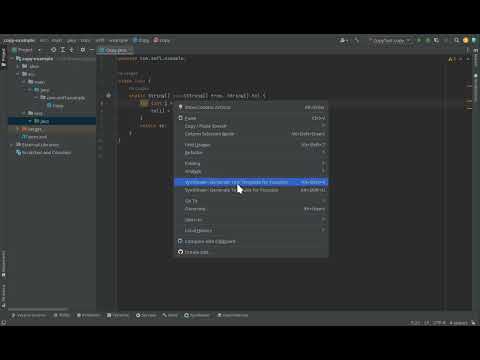 Symflower feature overview | Generate Test Template (IntelliJ)