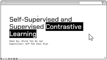 Alvin Tan De Jun Self - Supervised and Supervised Contrastive Learning