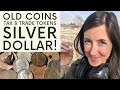 SILVER DOLLAR SURPRISE! Metal Detecting OLD COINS & TOKENS on the Oklahoma Frontier.