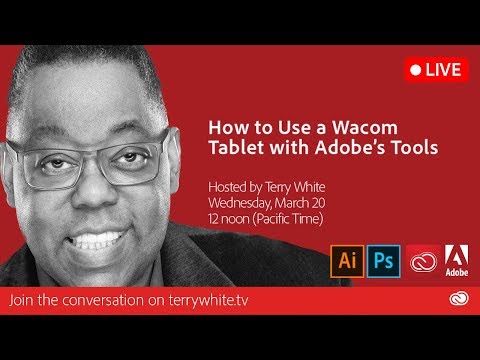 How to Use a Wacom Tablet with Adobe's Tools