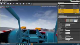 Unreal Ai Racing : AI Crash and Track Rejoin Test. screenshot 5