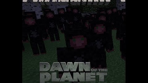 Minecraft Dawn of the Planet of the Apes 1.7.10 Mod Review/Showcase
