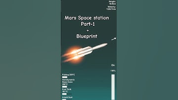 Mars space station in Spaceflight simulator #sfs #sfs2 #shorts