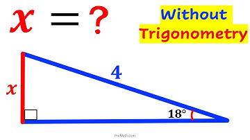 Can you find the value of X? | (No Trigonometry) | #math #maths | #geometry