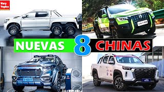 8 Nuevas PICK UPs CHINAS para 2023 y 2024! | Vary Topics