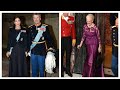 Queen Margrethe joined by Crown Prince Frederik and CP Mary hosted the Army&#39;s Badge of Honor Dinner
